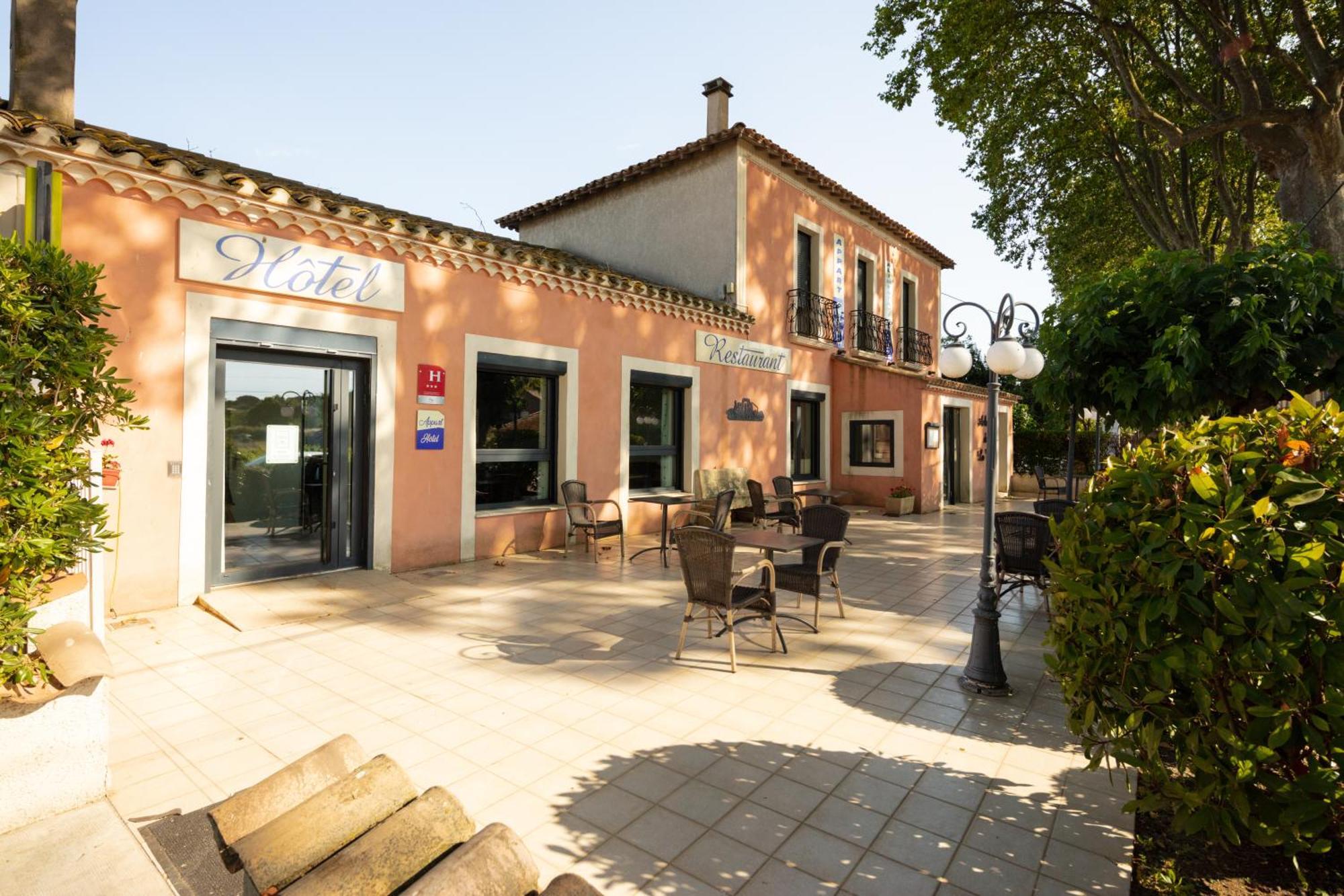 Auberge De La Tour -Appartements- Valros 외부 사진